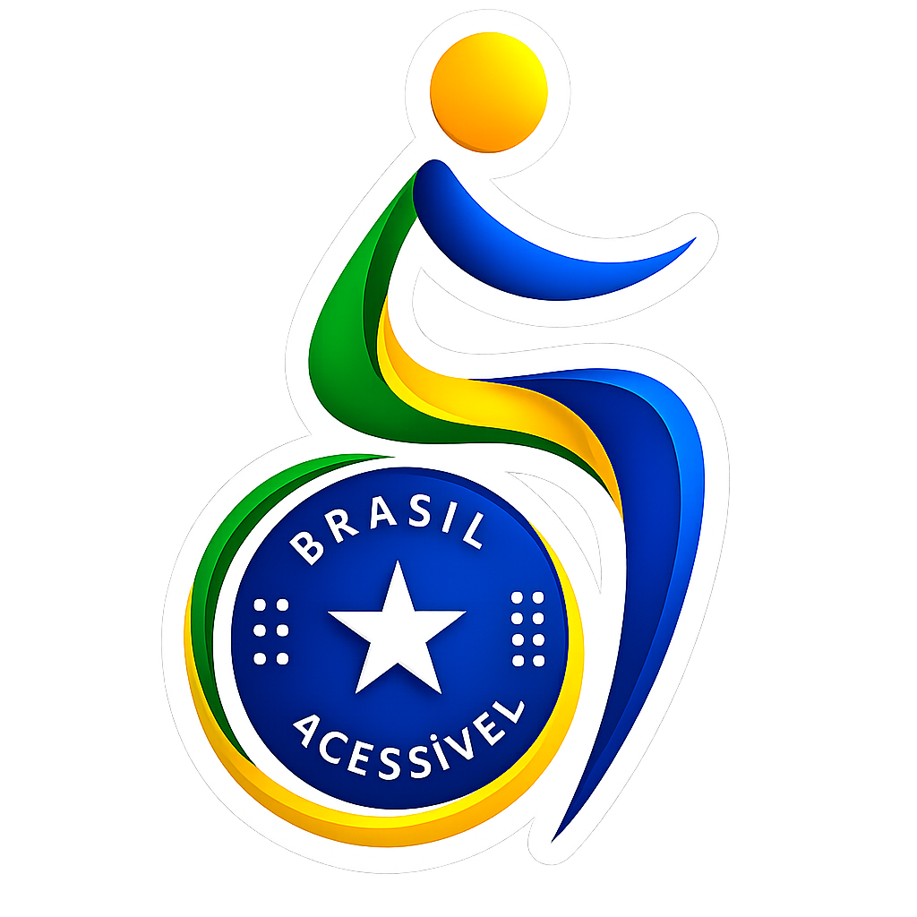 Logo Brasil Acessível — táxi adaptado para cadeirantes em São Paulo